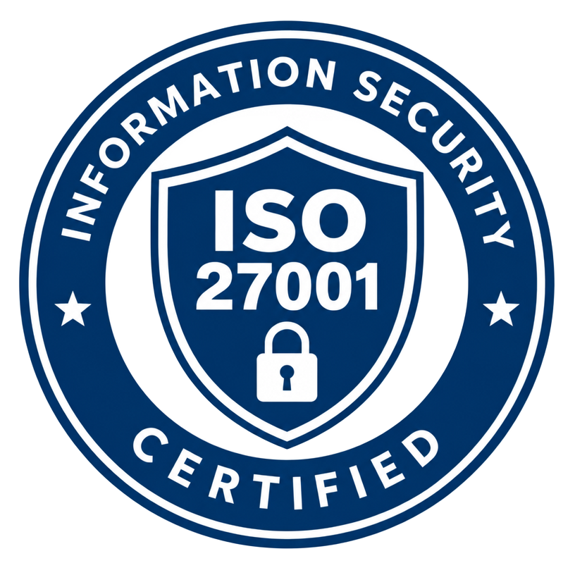 ISO 27001 Information Security Certified